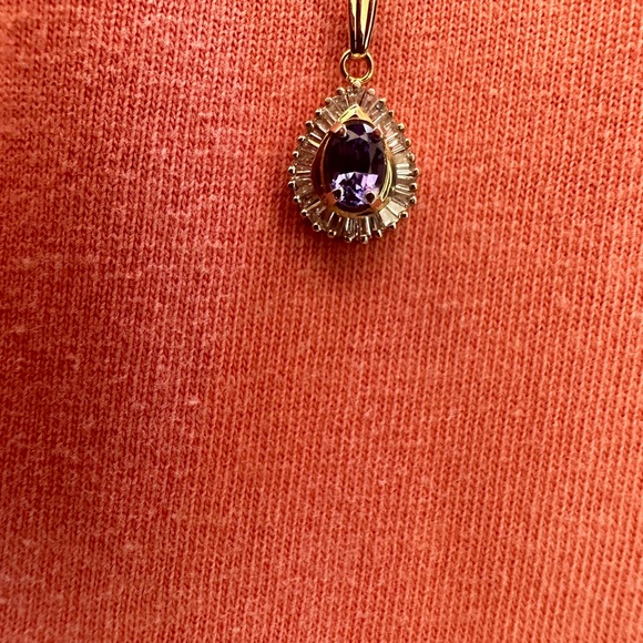Tanzanite and diamond (pendant only) - Picture 2 of 3